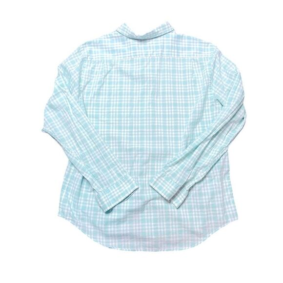 LACOSTE Long Sleeve Button Down Plaid Shirt Size XL - Picture 2 of 8